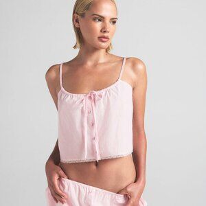 SKIMS Cotton Poplin Sleep Cami - 2X